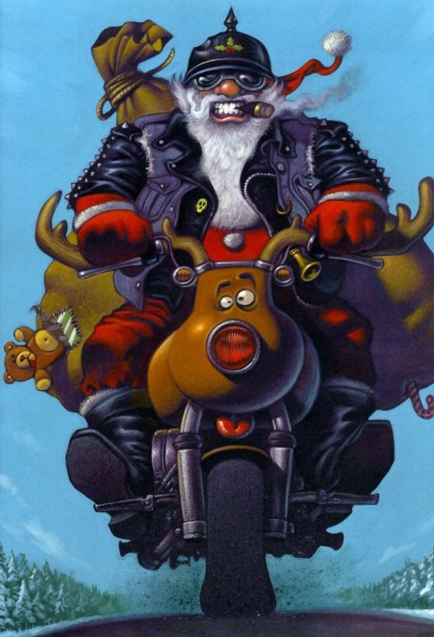 biker-santa